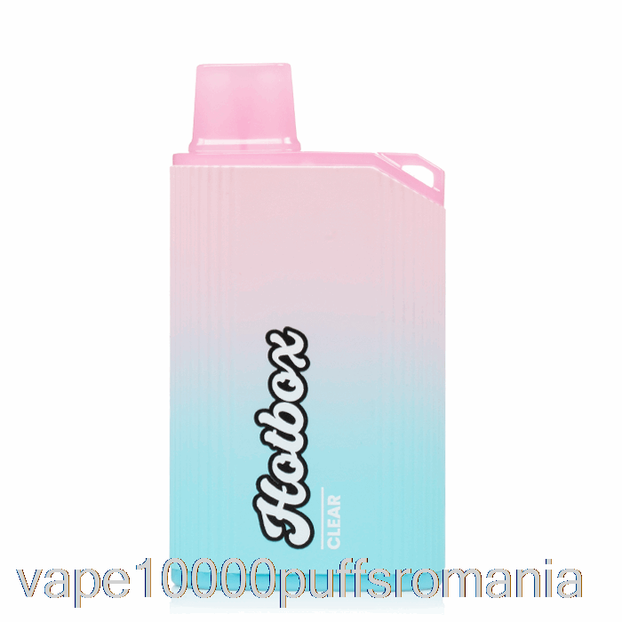 Vape Romania Puff Marci Hotbox 7500 De Unica Folosinta Transparenta
